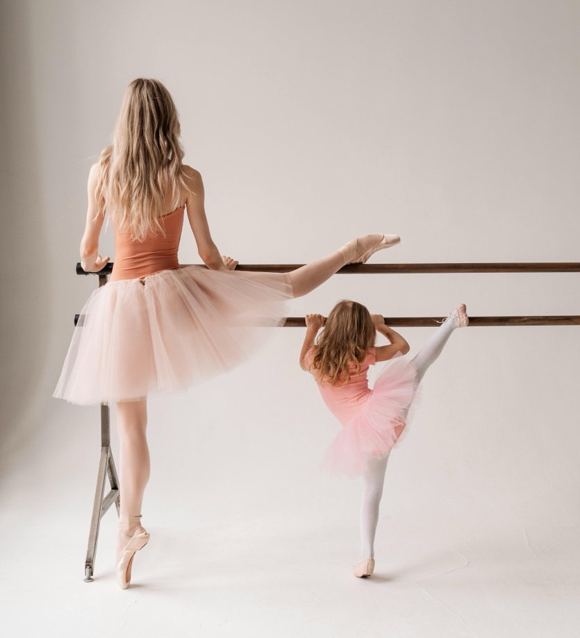Big ballet, little ballet